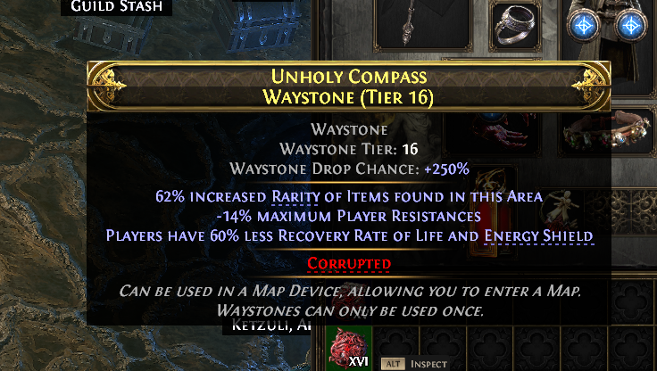 waystone poe 2